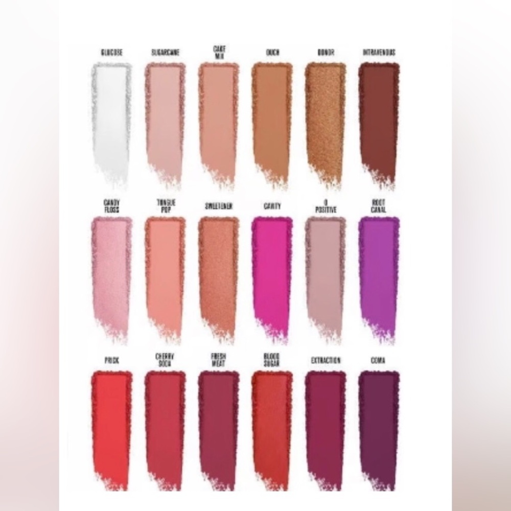 JEFFREE STAR Blood Sugar Palette - NEW YEAR | Celebrity | Jeffrey | Celebrate 🎉 - Picture 2 of 5